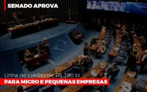 Senado Aprova Linha De Crédito De R$190 Bi Para Micro E Pequenas Empresas - Notícias e Artigos Contábeis